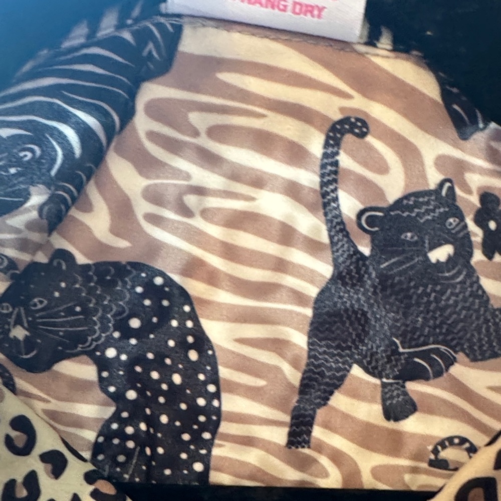 Gretchen Scott Designs Animal Print Long Sleeve Dress - Picture 8 of 8